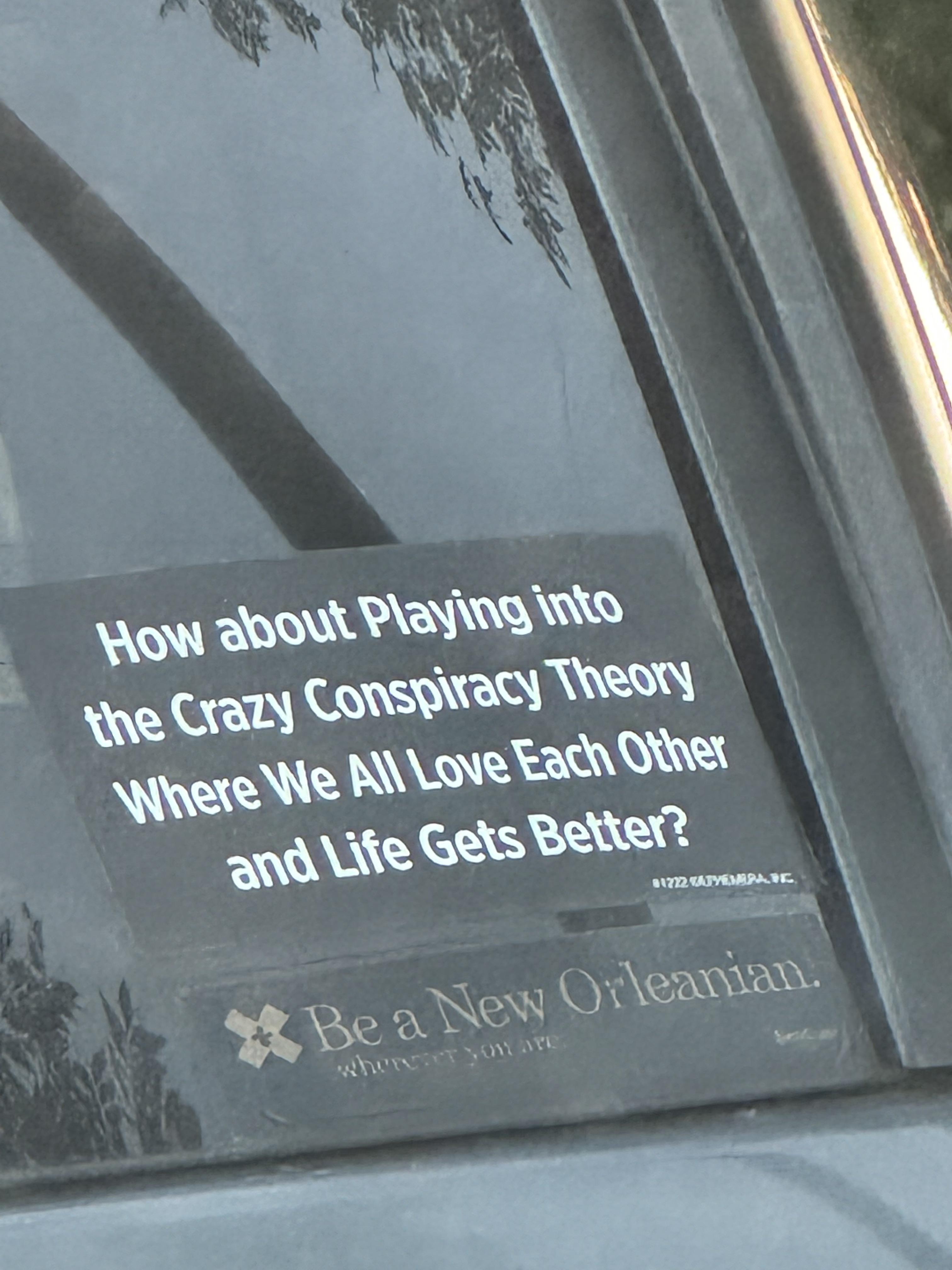 The only theory worth testing.