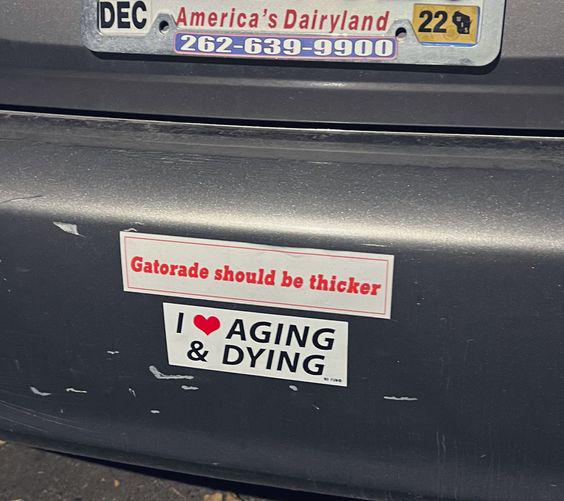 Double feature. Existential crisis with electrolytes.