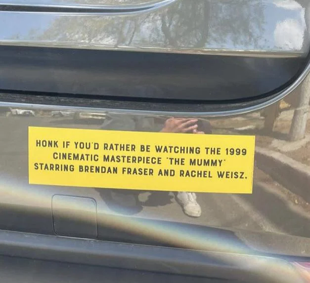 Brendan Fraser supremacy.