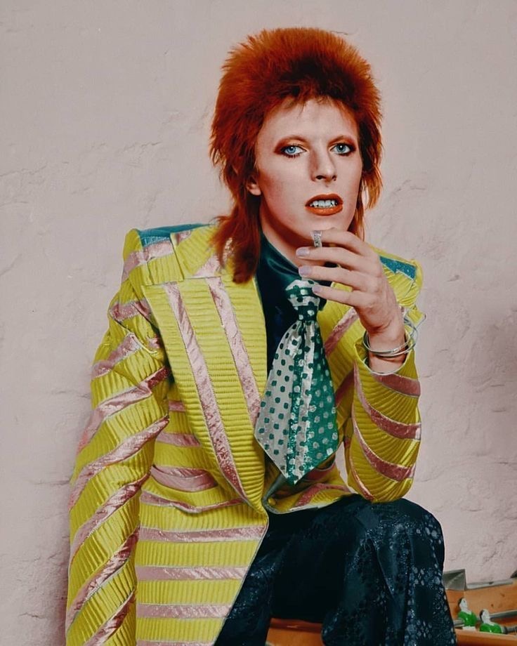 Green Apple Suit With Polka Dot Tie That Mocked Normalcy