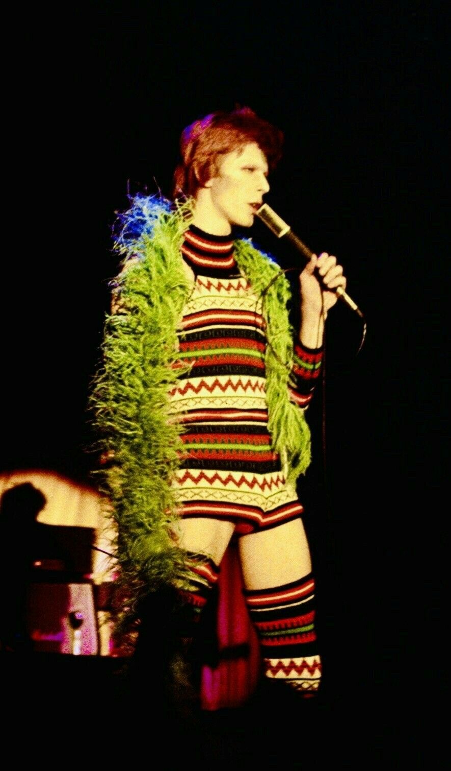 Green Boa, Striped Shirt, Shorts, and Legs That Wouldn’t Quit
