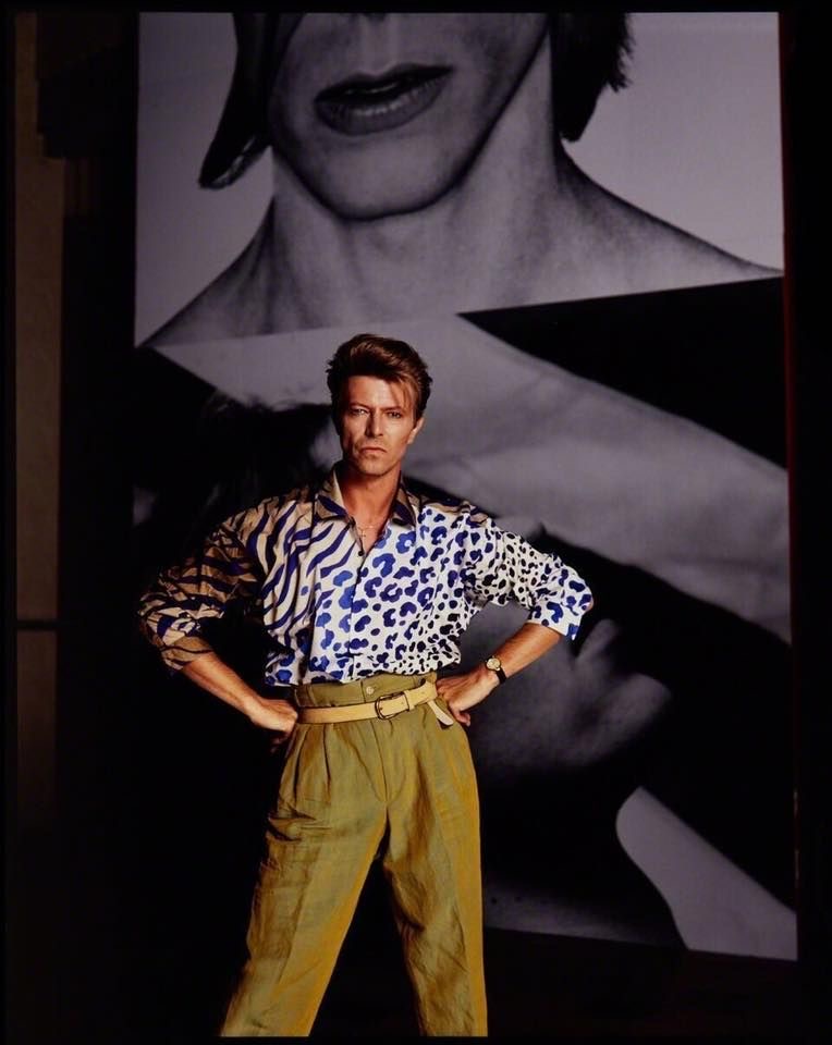 Cheetah-Print Shirt, Green Pants, Pure Safari from Mars