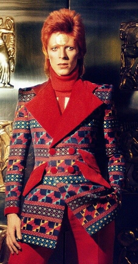 Red Coat, Patterns Galore, Fashion Anarchy Achieved