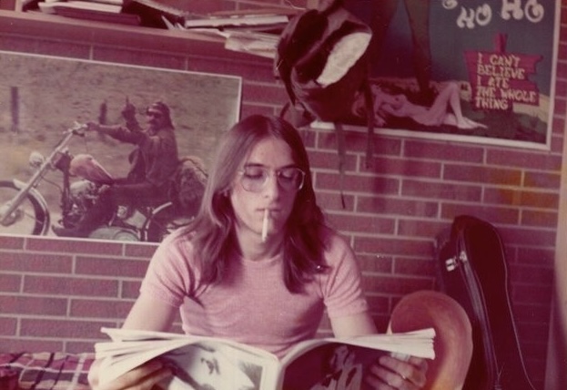 Bro’s Reading the Paper, Smoking Indoors, Solving the World's Problems