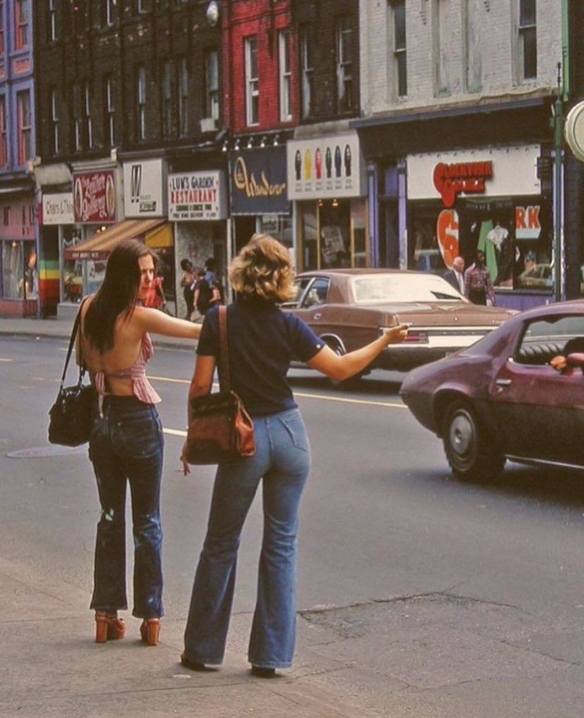 These Girls Are Hitchhiking and Somehow... That’s Totally Normal