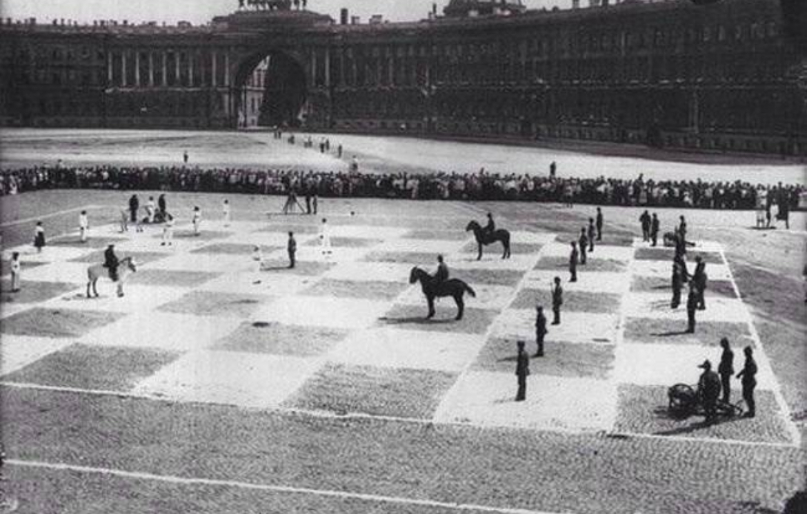 Human Chess Match, 1924: Checkmate With Real People