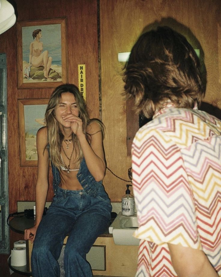 Party Look: Bikini Top, Denim Vest, Total Icon