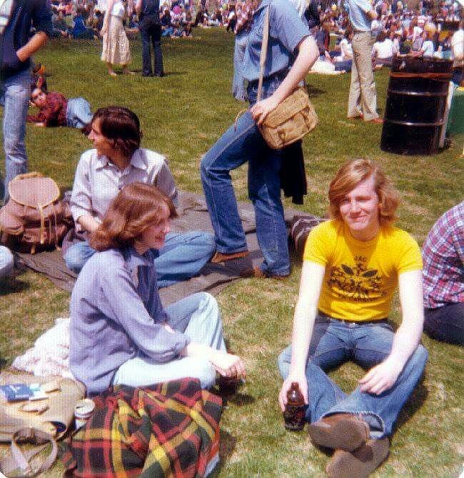 Festival Couple Serving Denim, Sweat, and Pure Soul