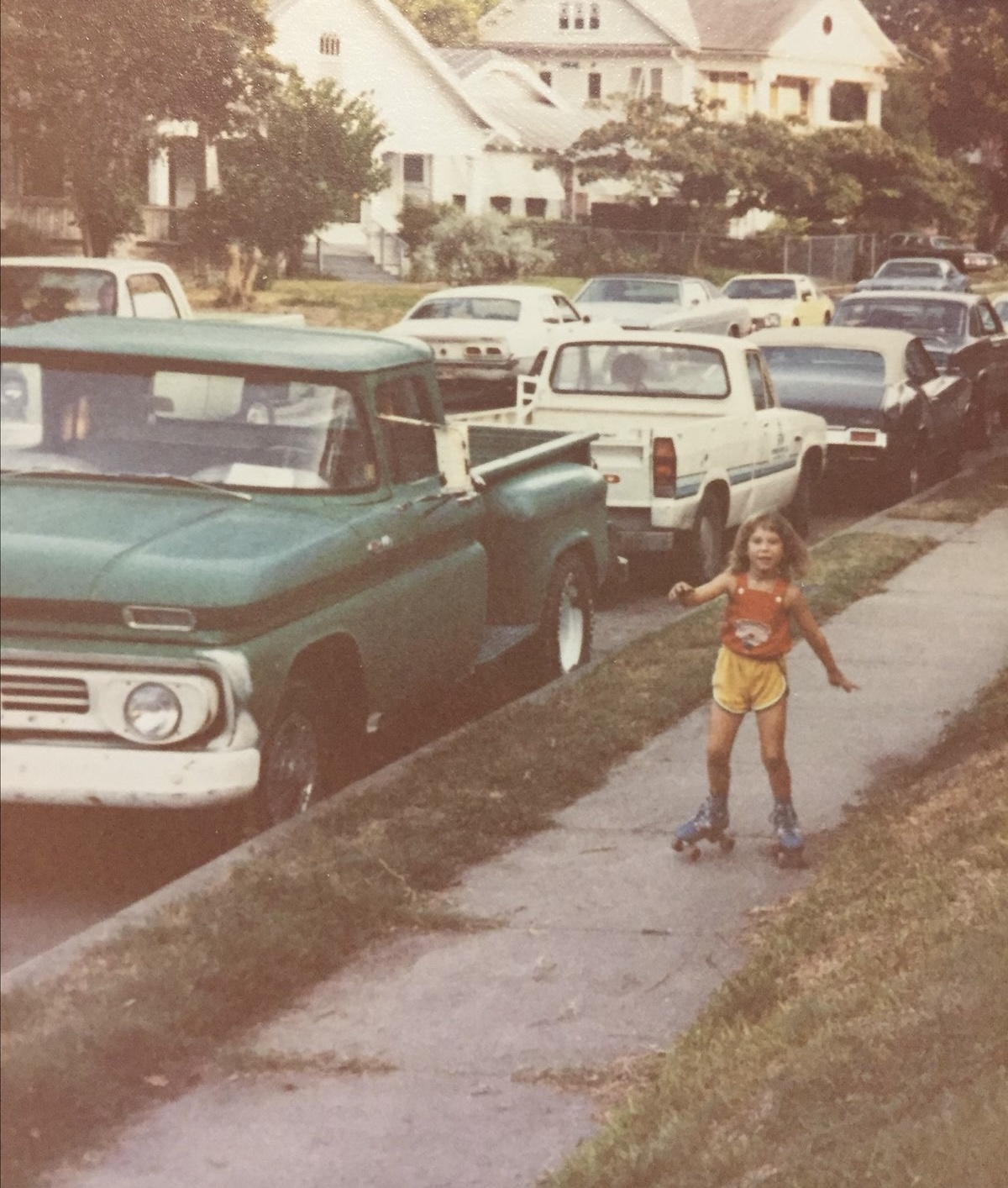 Sidewalk Star with Roller Skates and Big Dreams