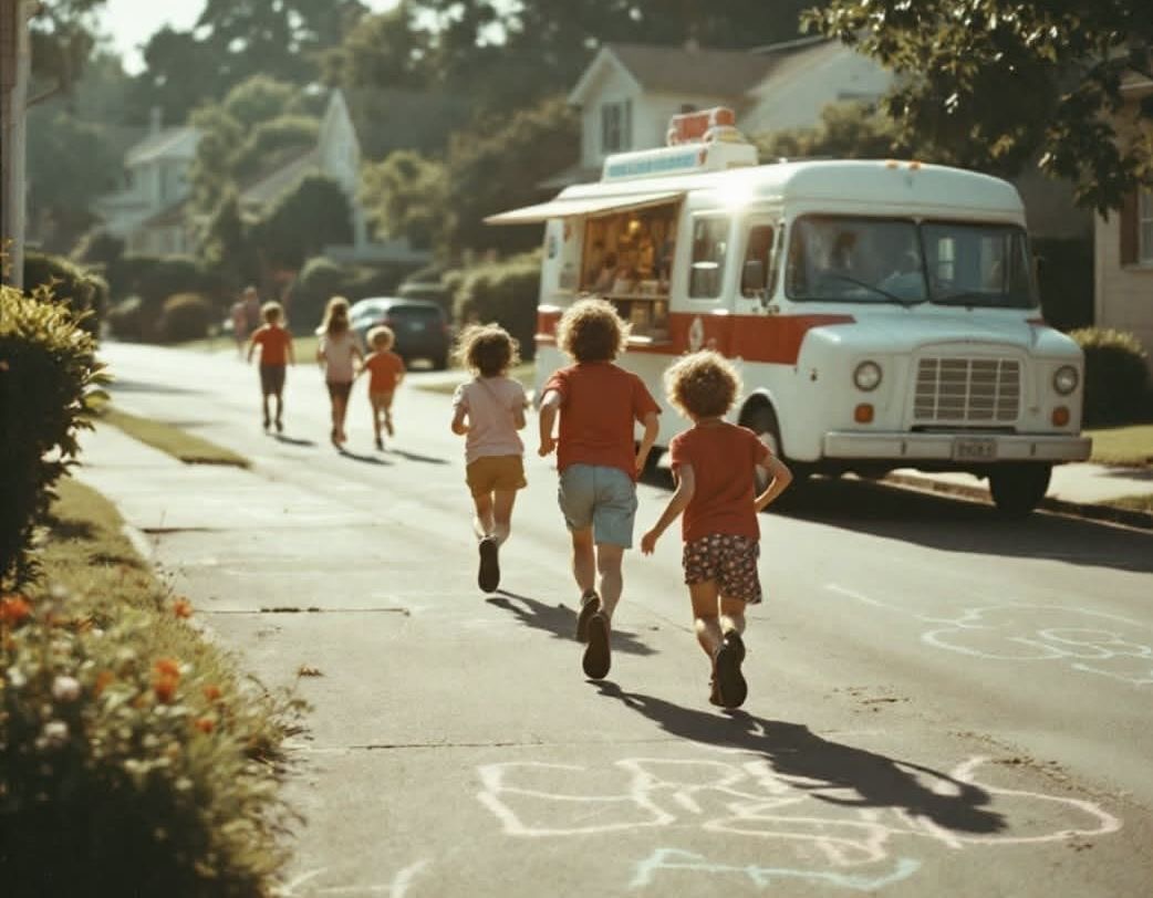 Run! It’s the Ice Cream Truck!