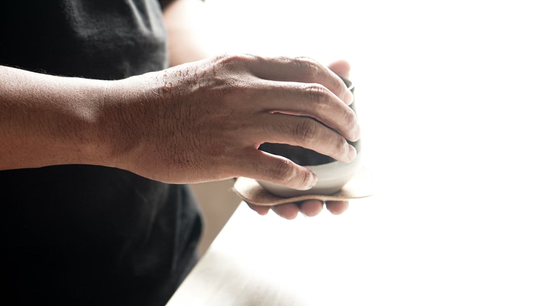 After losing at a video game, I punched the floor and broke my hand. The next day I worked a heavy shift, a coworker bumped into my hand and then spilled hot coffee on it, burning it.