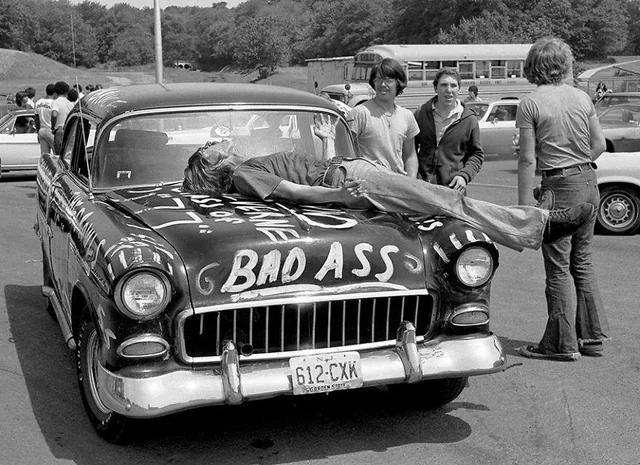 Parking lot legends in the making.