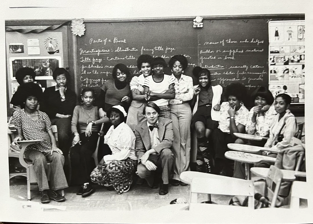 Class photo but make it cool.