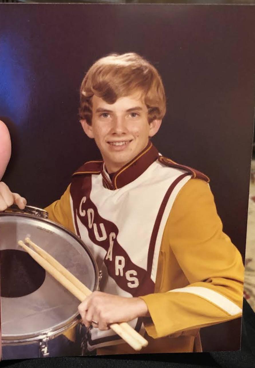 Marching band drummers always stole the spotlight.