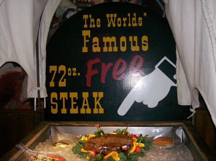 The 72oz Steak Challenge – The Big Texan Steak Ranch (Amarillo, TX)