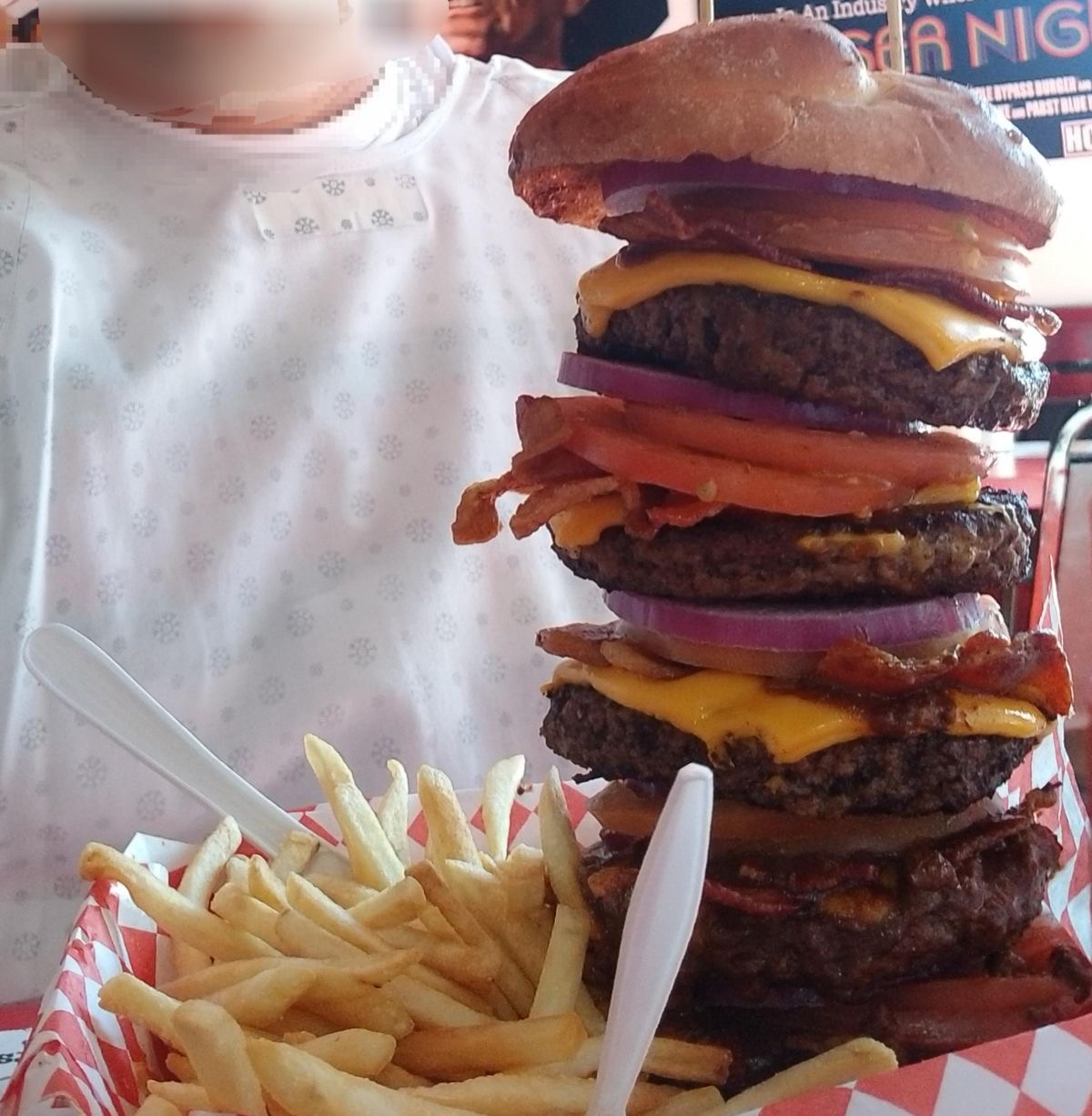 The Man vs. Food Challenge – The Heart Attack Grill (Las Vegas, NV)
