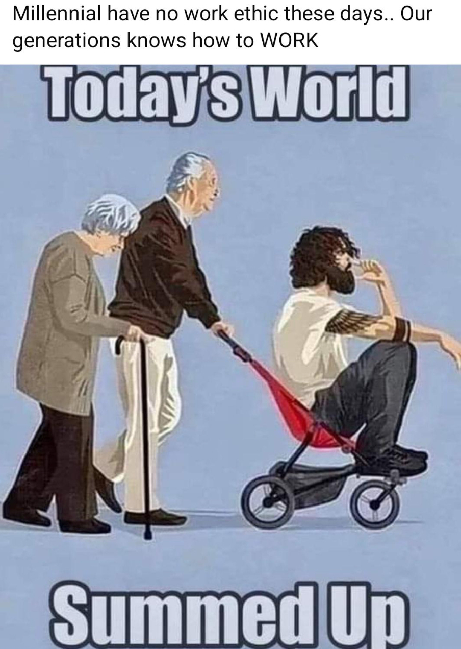 Boomer Logic: Millennials Are Babies in Diapers, Still