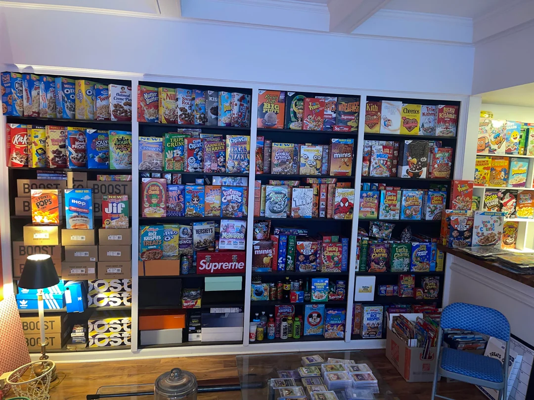 Cereal boxes