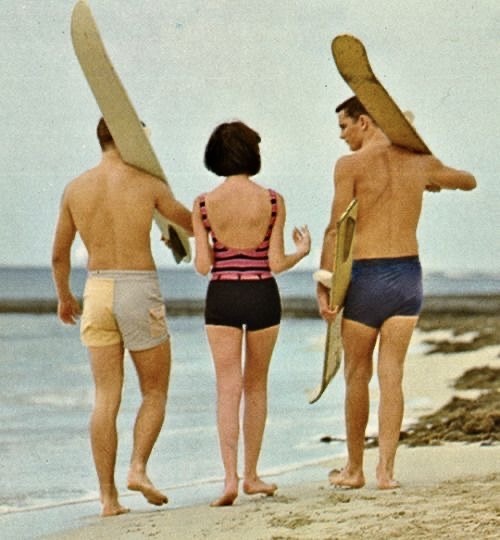 One Girl, Two Dudes, and a Surfboard Situation