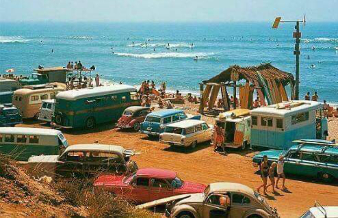 Beach Parking Was a Sport