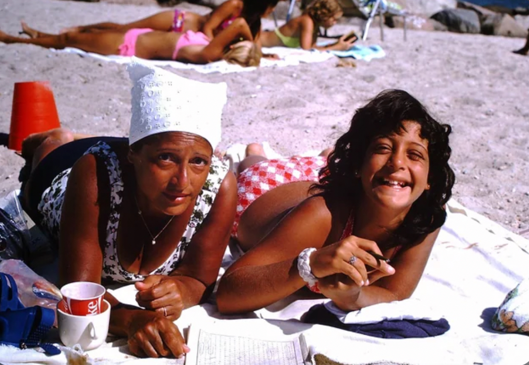 Matching Tan Lines: Mother-Daughter Edition