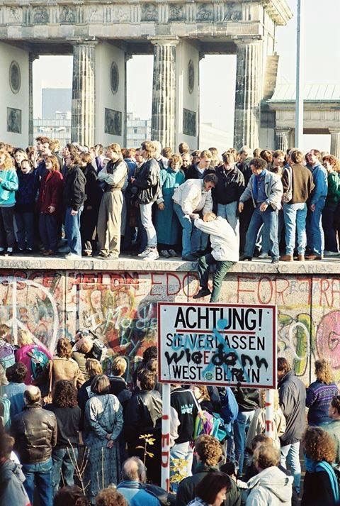 The Berlin Wall Cracks, History Listens (1989)