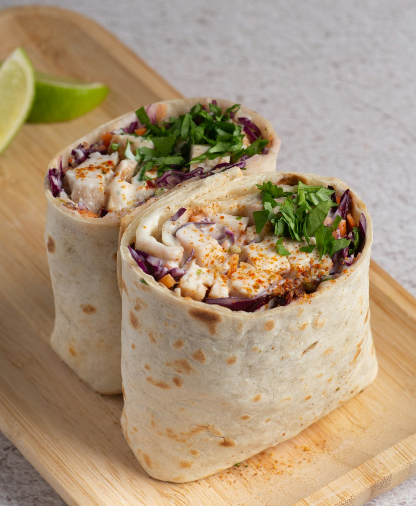 Burrito met wall. He met freedom.