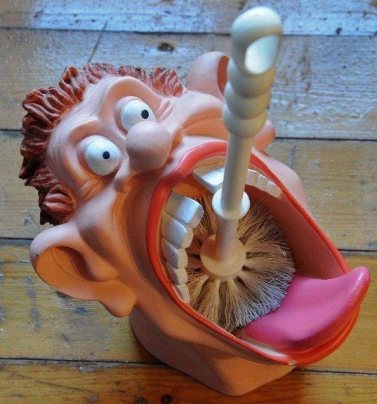 Toilet Brush Gobbler