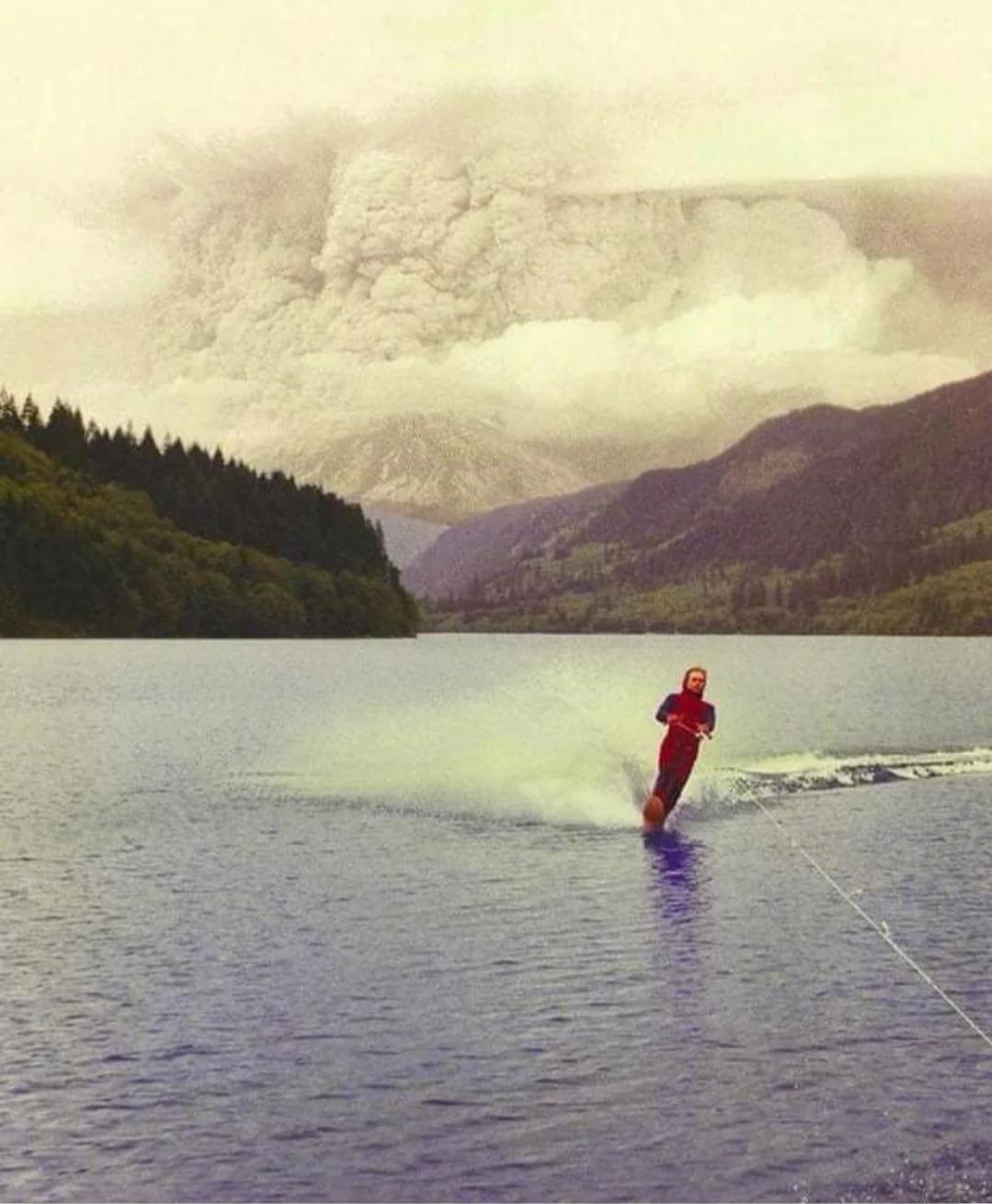 Just skiing through the apocalypse, NBD.