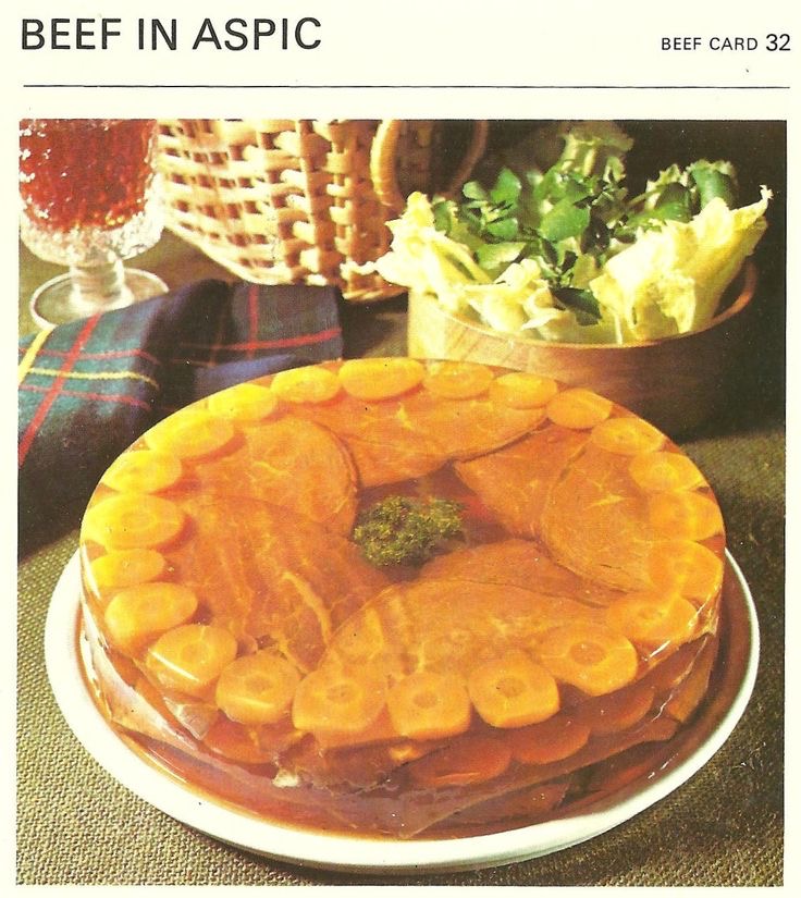 Beef in Aspic