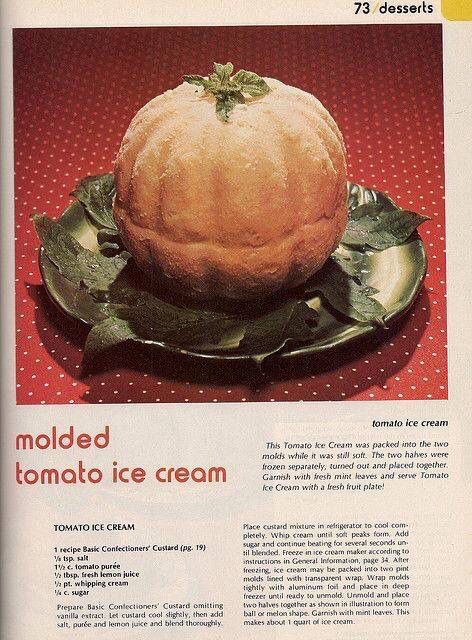 Tomato Ice Cream
