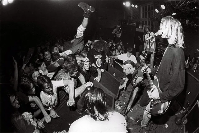 Nirvana, Trees Club, Dallas in 1991