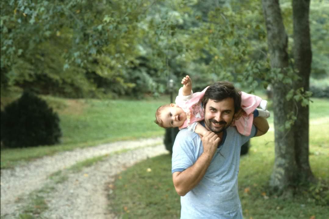 Dads were the best playgrounds.