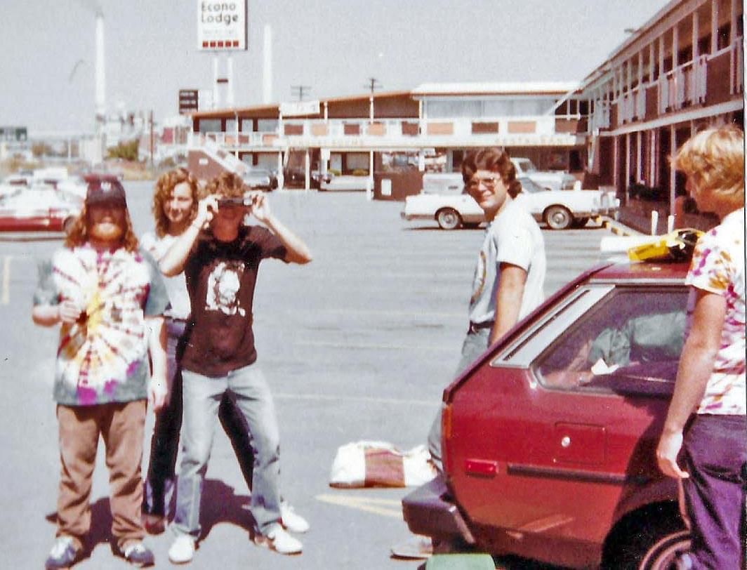 Tie-dye and big plans.