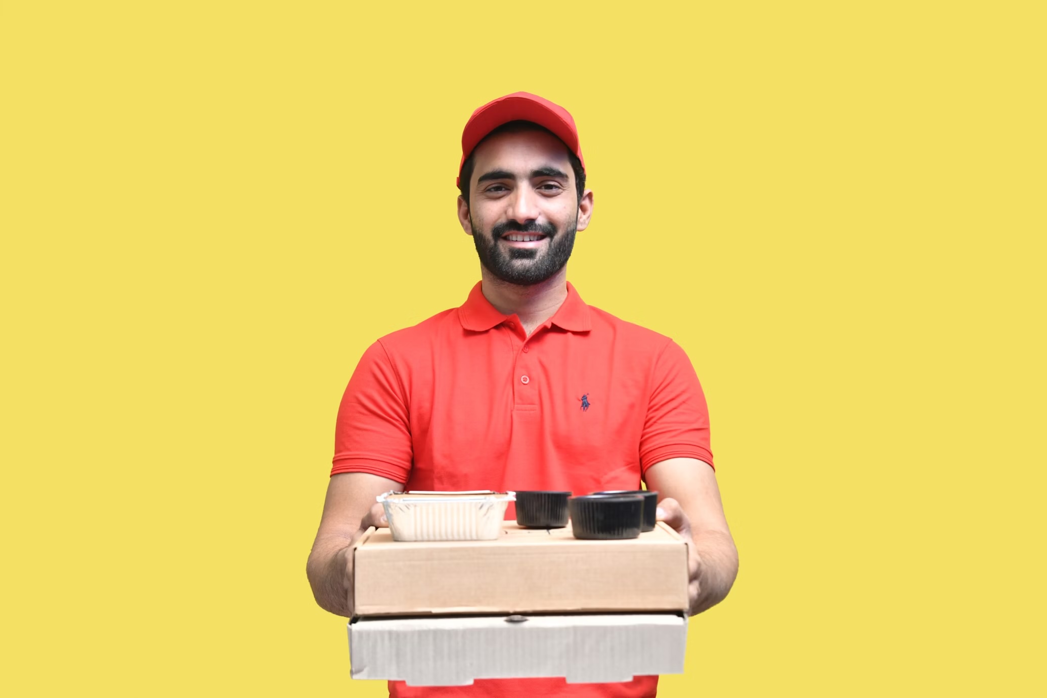 Someone ordered lunch for a few of us and it arrived on time. Three hours later, the same order showed up again, no explanation, just extra tacos.