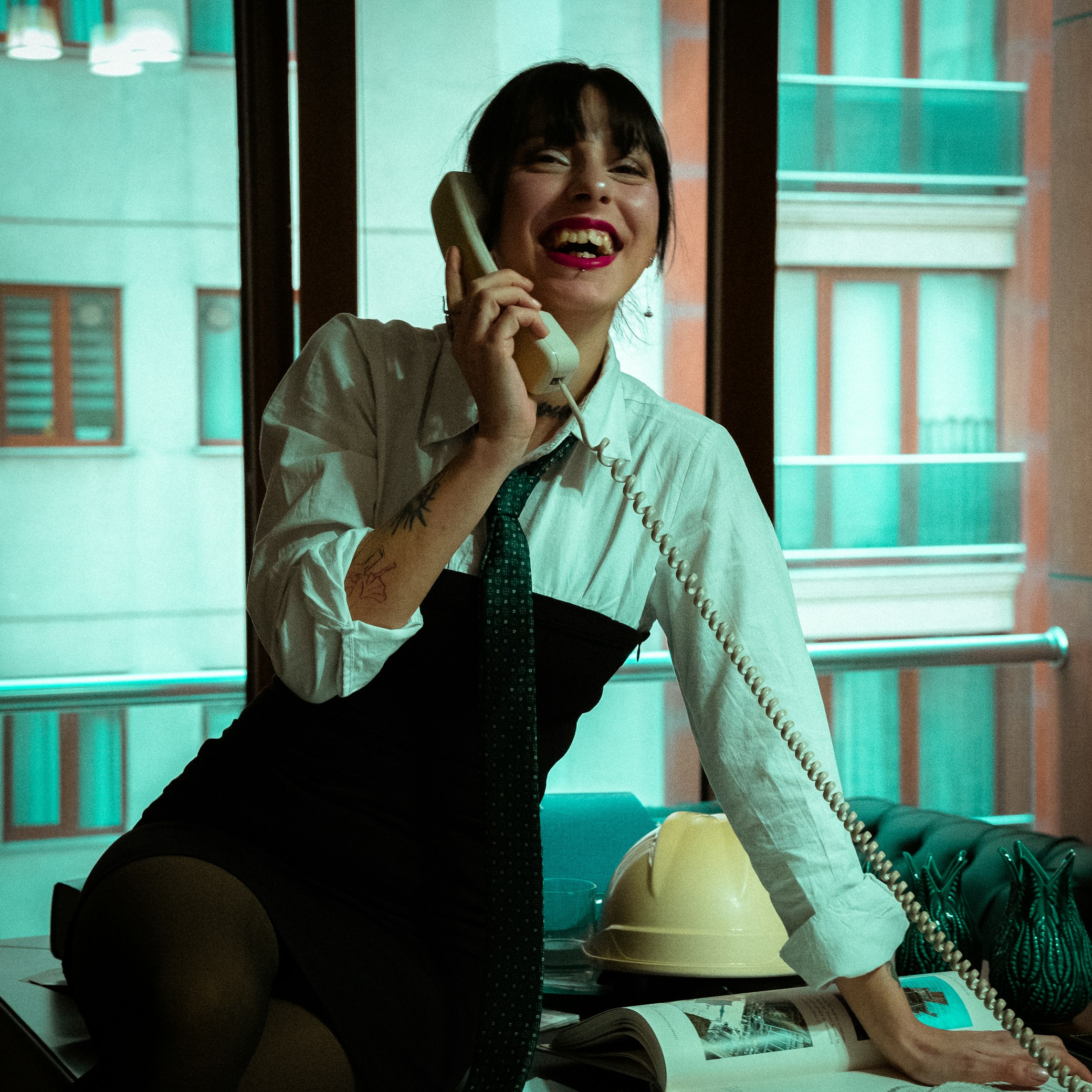 I made a very serious coworker laugh out loud, an actual audible laugh, for a full three seconds. It felt like seeing sunshine for the first time.