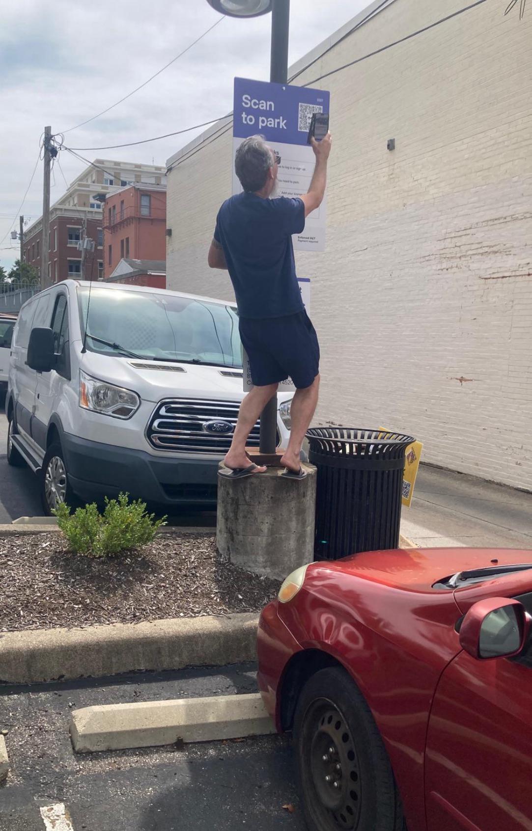 Risking it all but legally.