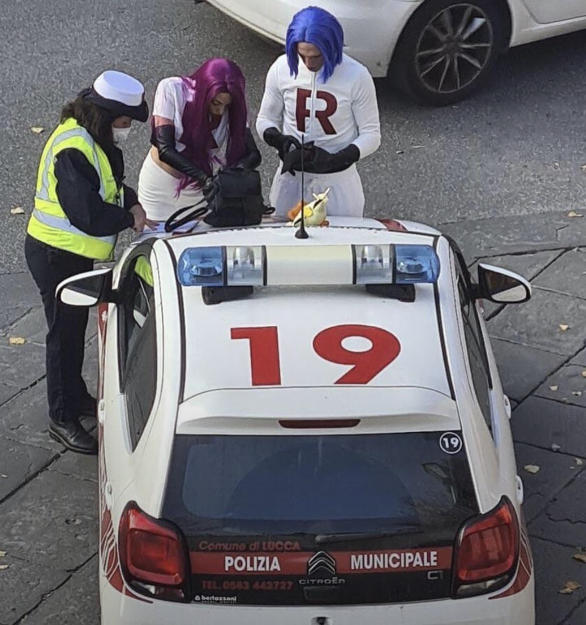 Team Rocket is getting a fine again.