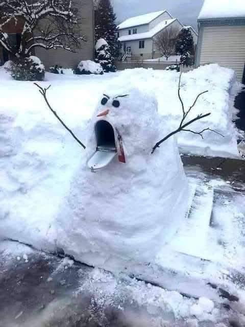 Mailmen don't dare get too close.