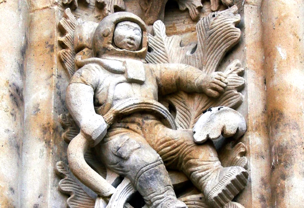 Astronaut… in a 1513 Spanish Cathedral