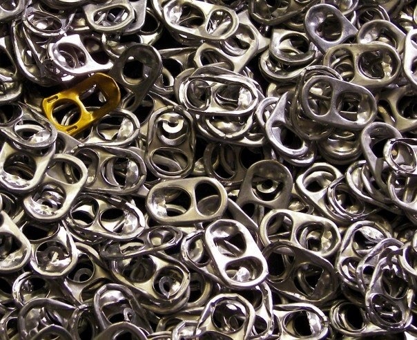 Soda Tabs for Closet Space