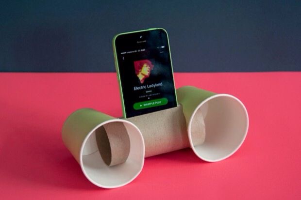 DIY Speaker from a Magnet, Wire, and a Cup