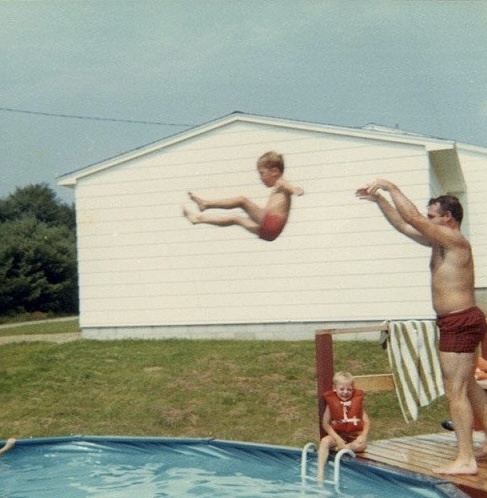 Dad, the Pool, and the Perfect Launch