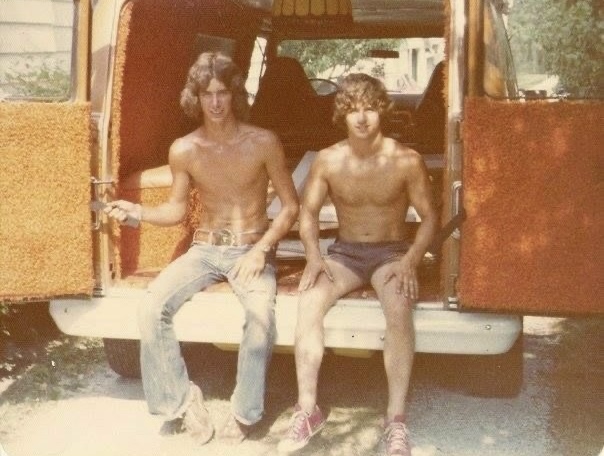 Van Life, Shirtless and Sun-Fried