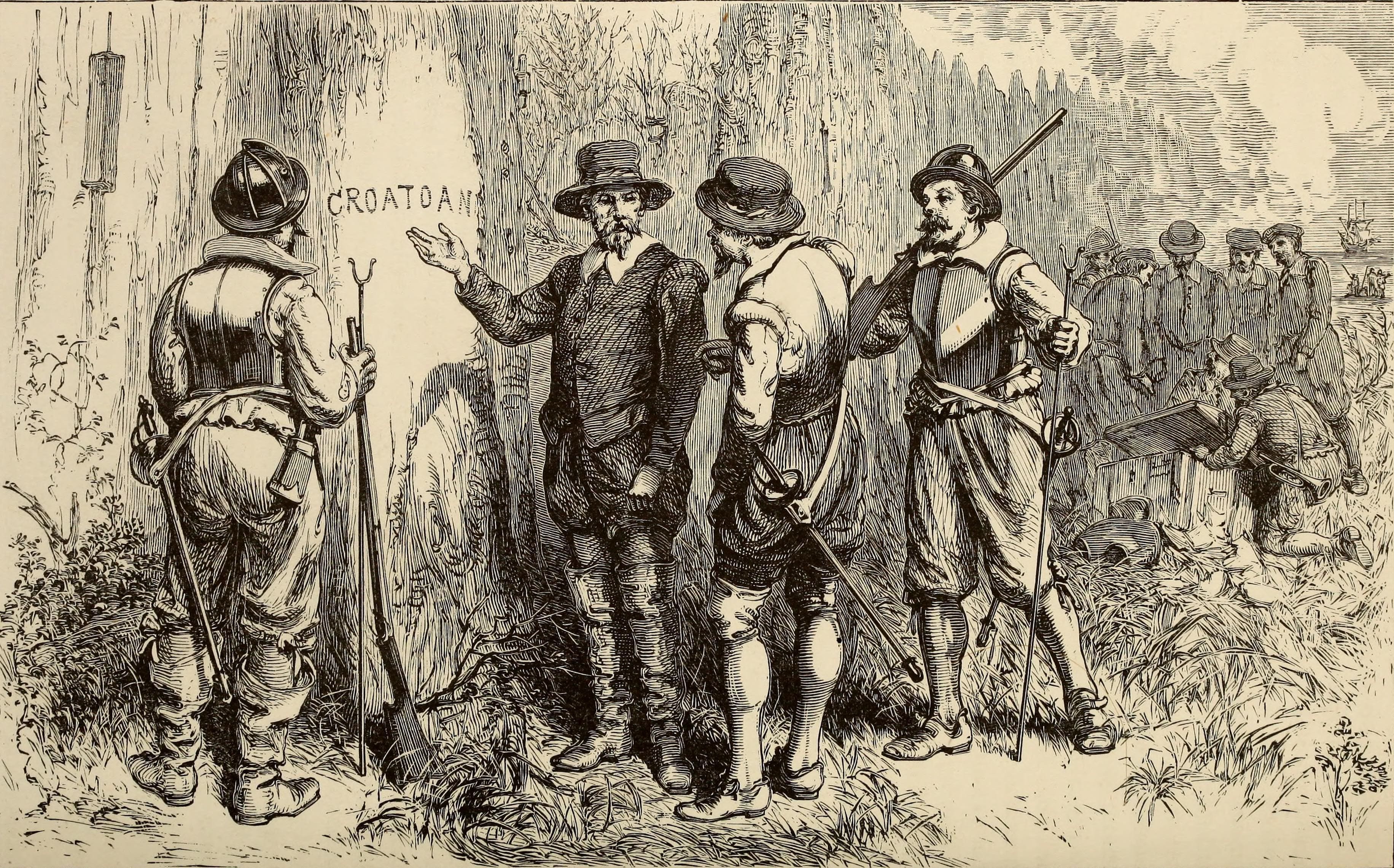 The lost colony of Roanoke