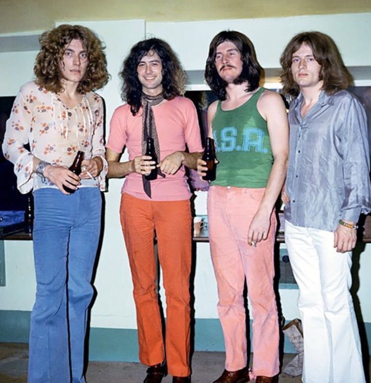 Led Zeppelin in 1977