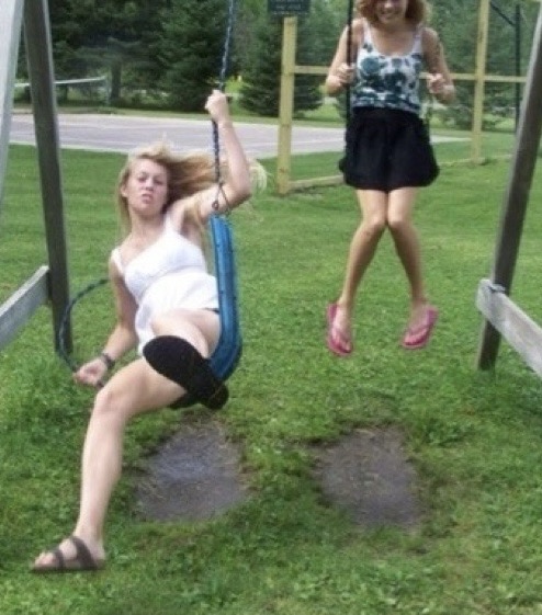 Swing Disaster, But Make It Fashion