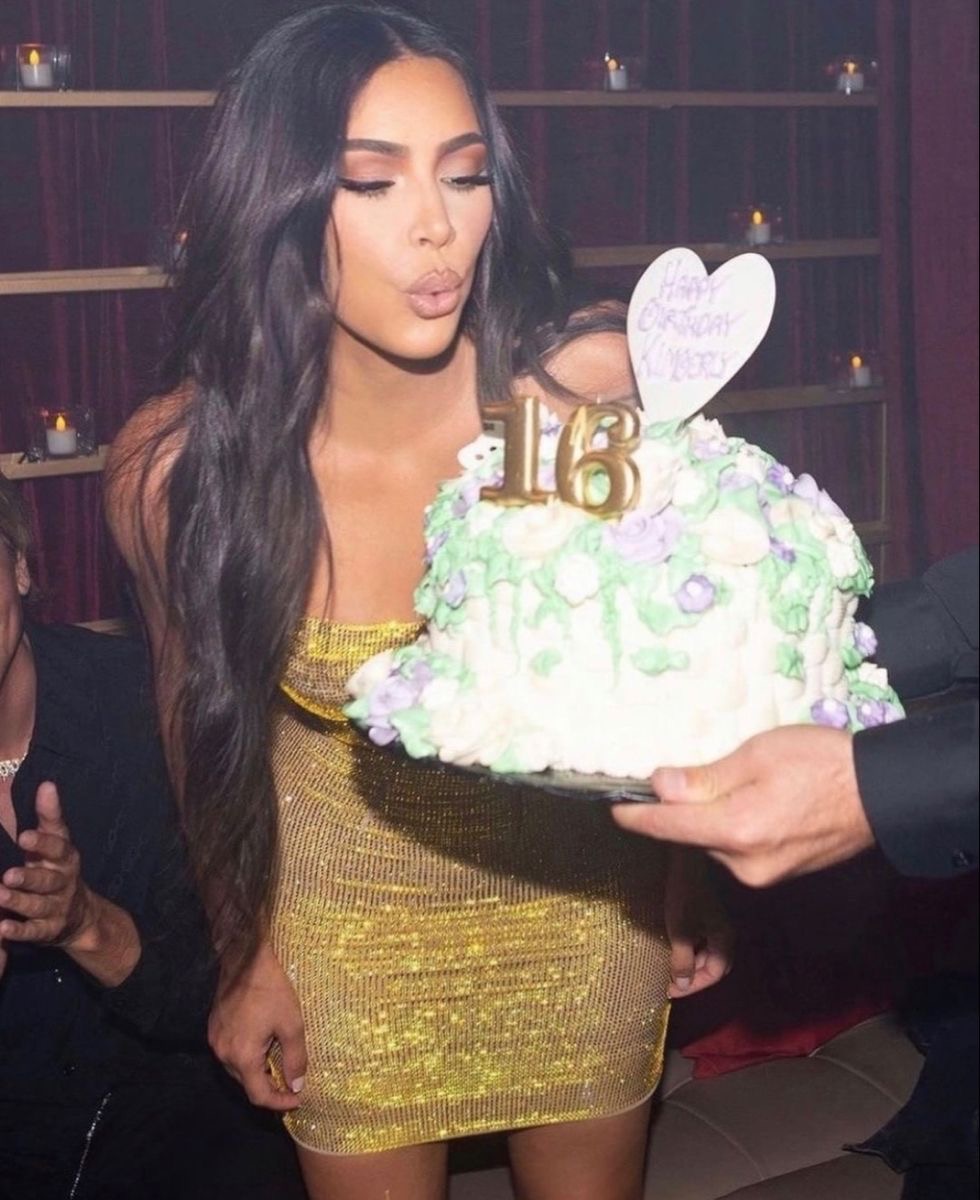 Kim Kardashian Turns 40… and Blows Out 16 Candles?