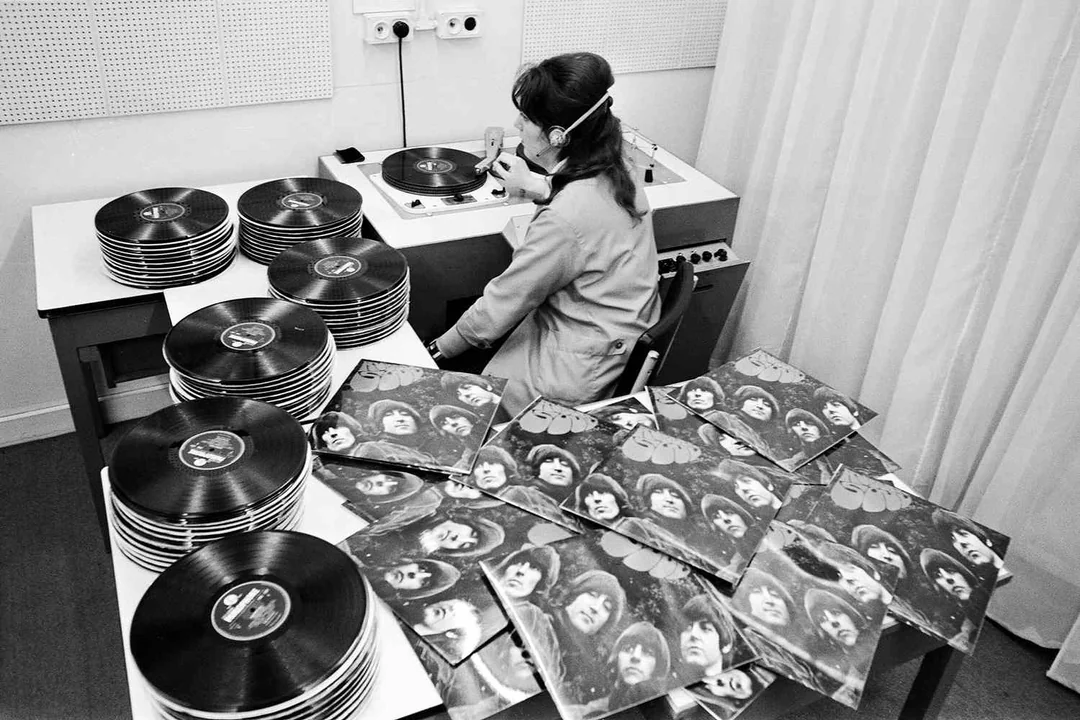 Before streaming, every hit album had to be physically pressed, tested, and shipped. Quality control meant listening to stacks of vinyl by hand.