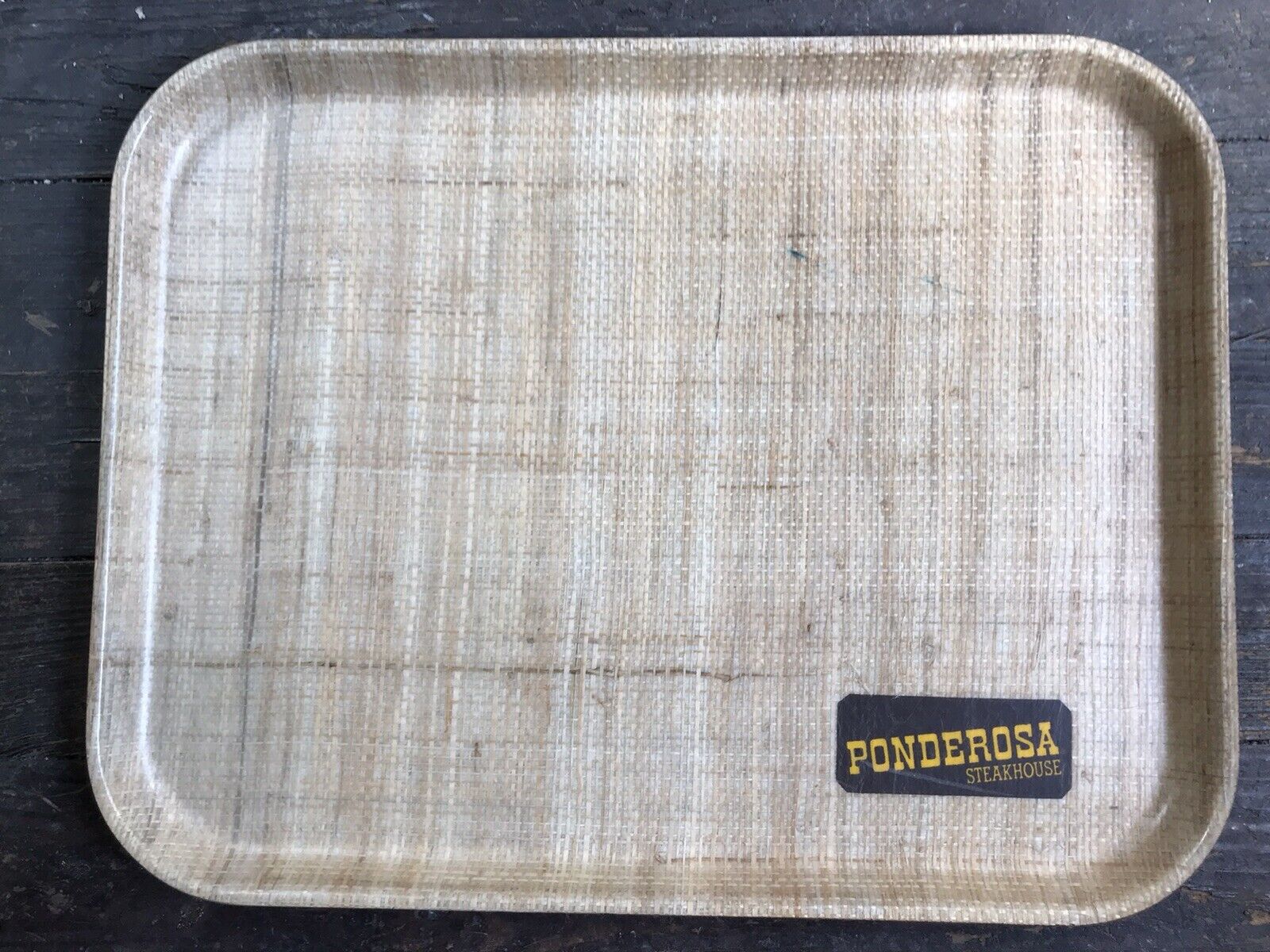 A Ponderosa tray, where every meal started.